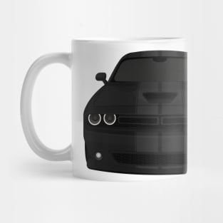 Challenger Black + Stripes Mug